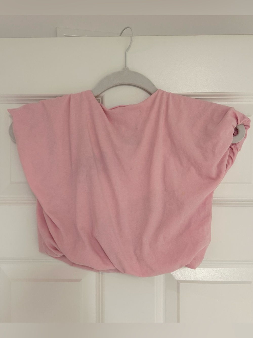 Zara Light Pink Shoulder Tee - Picture 2 of 3
